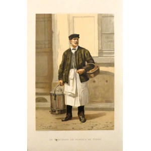 Le marchand de pommes de terre. Bruxelles, Goffart, 1890.