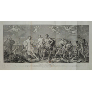  Le nozze di Bacco e Arianna sull’Isola di Naxos. Roma, Jacobus Frey, 1727.