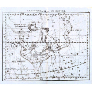Le Serpentaire et le Serpent. Parigi, Jean Nicolas Fortin, 1776. 