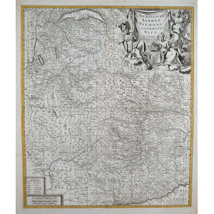 Les Estats de Savoye, Piemont e le Comté de Nice. Amsterdam, Pieter Schenk, 1711.