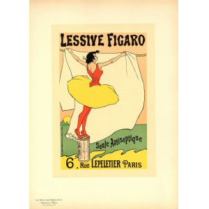 Lessive Figaro - Les Maîtres de l'Affiche. Parigi, Imprimerie Chaix, 1897.