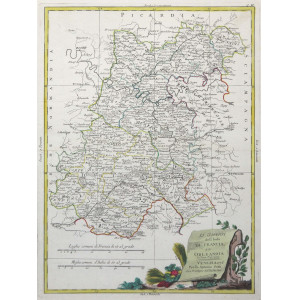 Li Governi dell'Isola di Francia ed Orleanois. Venezia, Antonio Zatta, 1776.