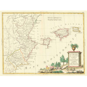 Li Regni di Valenza e Murcia. Venezia, Antonio Zatta, 1775.