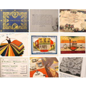 Lubiani, P. E. Omaggio agli sposi. Torino, Stabilimento Grafico Foà, 1920-1930 circa.