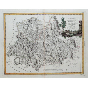 L’Umbria ed i territorj di Perugia, ed di Orvieto. Venezia, Antonio Zatta, 1783.