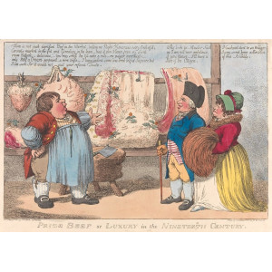 Macellaio - Prize breef or Luxury in the Ninteteenth Century. Londra, Charles Williams, 1802.