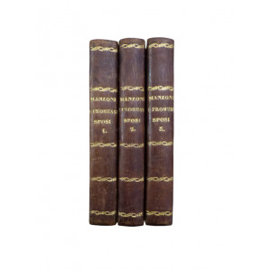 Manzoni, Alessandro. I Promessi Sposi. Mendrisio, Tip. della Minerva Ticinese, 1838.