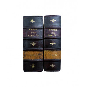 Manzoni, Alessandro. Les Fiancés. Parigi, chez Dauthereau Libraire (al verso dell’occhietto: imprimerie de Firmin Didot), 1828.