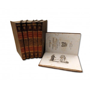 Manzoni, Alessandro. Opere. Con aggiunte e osservazioni critiche. Firenze, presso i Fratelli Batelli, 1828-1829.