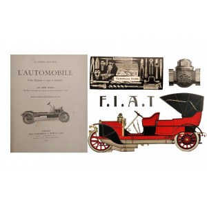 Marchesi, Enrico. L’automobile. Torino, Libreria Scientifio-Industriale S. Lattes & C. Editori, 1913.