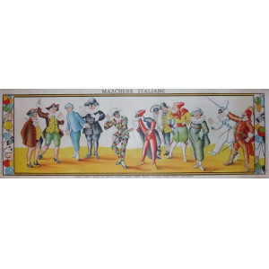 Maschere italiane. Milano, Stabilimento F. Milani, 1931-1932.