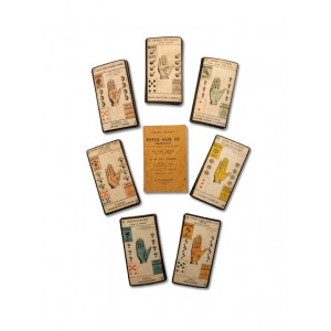 Mazzo di carte chiromanzia. Parigi, Grimaud, 1890 circa.