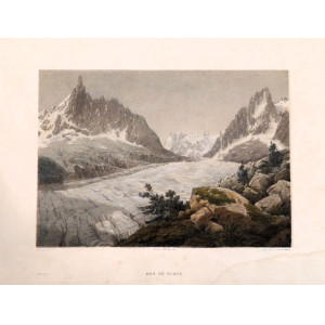 Mer de Glace. Ginevra, Pilet & Cougnard, 1866.
