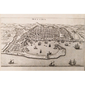 Messina. Francoforte, Matthäus Merian, 1640.
