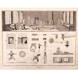 Metiers-Epinglier. Parigi, 1751-1772.