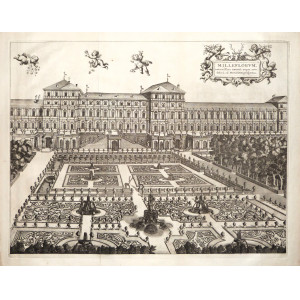 Milleflorum, amoenissimi natura, atque arte delicii, ad Meridiem prospectus. Amsterdam, Joannis Blaeu, 1682.