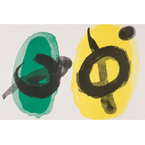 Mirò, Joan. Jaune et vert. Parigi, Maeght, 1961.