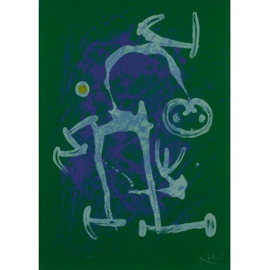 Mirò, Joan. L'Illetré Bleu et Blanc. Parigi, Maeght Editeur, 1969.