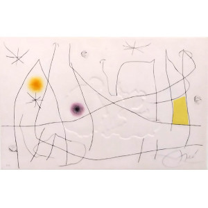 Mirò, Joan. L'Issue Derobée. Parigi, Maeght Éditeur, 1974.	