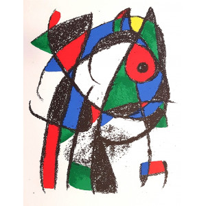 Mirò, Joan. Lithograph I. Parigi, Maeght Editeur, 1975.