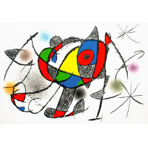 Mirò, Joan. Lithograph II. Parigi, Maeght Editeur, 1975.