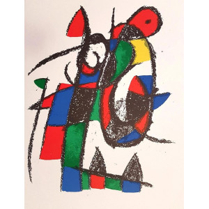 Mirò, Joan. Lithograph II. Parigi, Maeght Editeur, 1975.