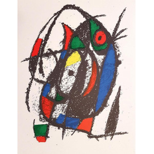 Mirò, Joan. Lithograph IV. Parigi, Maeght Editeur, 1975.