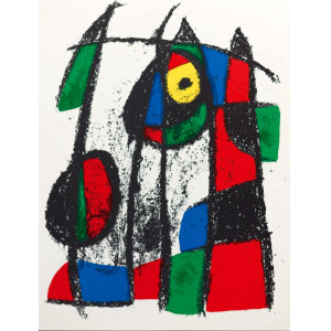 Mirò, Joan. Lithograph VII. Parigi, Maeght Editeur, 1975.