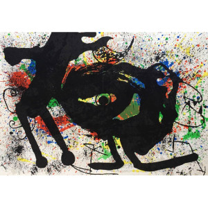 Mirò, Joan. Sobreteixims. Derrière le Miroir: Special number 203. Parigi, Maeght, 1973.