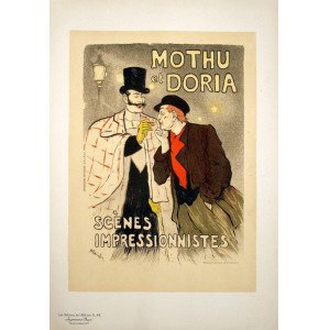 Mothu et Doria - Les Maîtres de l'Affiche. Parigi, Imprimerie Chaix, 1896.