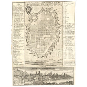Nuova pianta della Reale Città di Torino. Torino, Beltramo Antonio Re, 1764.