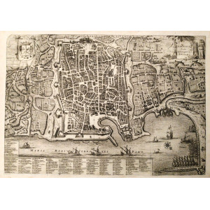 Panormus urbs metropolis Siciliæ. Leida, Pieter van der Aa, 1729.
