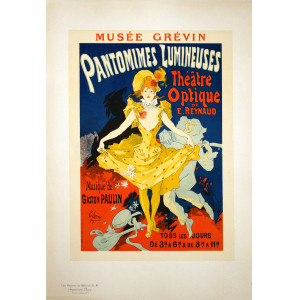 Musée Grévin. Pantomimes Lumineuses - Les Maîtres de l'Affiche. Parigi, Imprimerie Chaix, 1896.