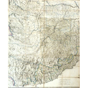 Particolare della carta corografica degli Stati di S. M. il Re di Sardegna (parte centrale e sud del Piemonte, assieme alla Liguria di ponente). Torino, Giacomo Stagnon, 1772.