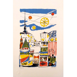 Paulucci, Enrico. Carnevale in piazza Vittorio. Torino, Giulio Bolaffi Editore, 1972.