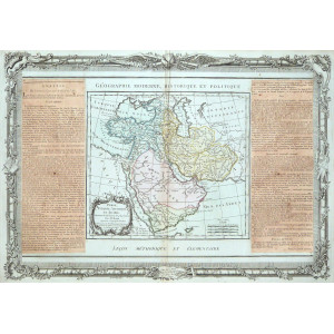 Perse, Turquie Asiatique et Arabie. Parigi, L. C. Desnos, 1786.