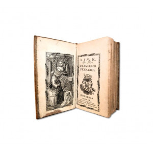 Petrarca, Francesco. Rime. Venezia, appresso il Remondini, 1751.