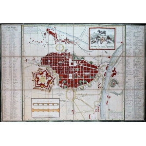 Pianta della città di Torino. Torino, Pietro Amati - Pio Tela, 1817.