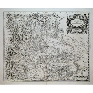 Piemonte et Monferrato. Amsterdam, Guglielmus Blaeu, 1635.
