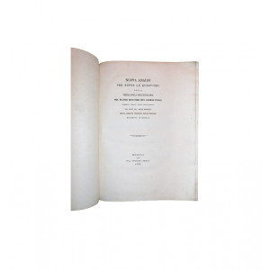 Piola Daverio, Gabrio. Nuova analisi per tutte le questioni della meccanica molecolare. Modena, Tipografia Camerale, 1835.