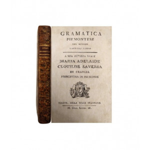 Pipino, Maurizio. Grammatica Piemontese. Torino, Reale Stamparia, 1783.