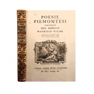 Pipino, Maurizio. Poesie piemontesi. Torino, Reale Stamparia, 1783.