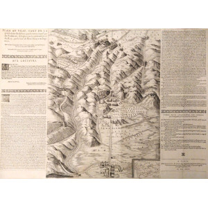Plan au vray, tant de la prinse de la Ville de Suze. Parigi, Melchior Tavernier, 1629.