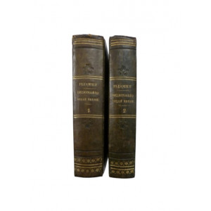 Pluquet, François André Adrien. Dizionario dell’eresie, degli errori, e degli scismi, o sia Memorie per servire all’istoria degli sviamenti dello spirito umano rapporto alla religione cristiana. Torino, Zecchi e Bona - Pompeo Magnaghi, 1846.