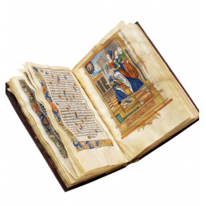Presso la libreria abbiamo a disposizione alcuni libri d'ore e miniati, manoscritti o impressi dal XV al XVI secolo.