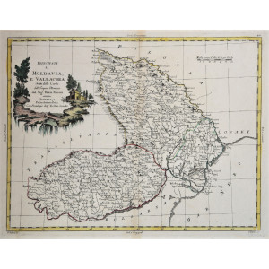 Principati di Moldavia e Vallachia. Venezia, Antonio Zatta, 1782.