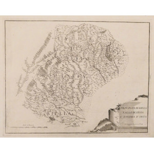 Provincia di Biella, Valle di Sesia e Riviera d’Orta. Torino, Francesco Prato, 1798.