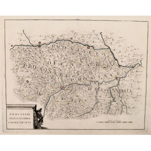 Provincie Alessandria, Casale ed Asti. Torino, Francesco Prato, 1798.