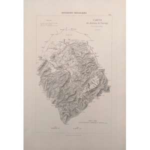 Recherches géologiques-Planche I. Parigi, Victor Masson et Fils, 1867.