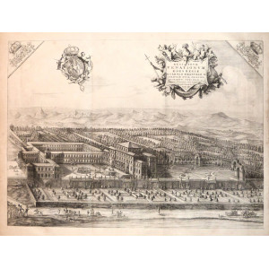 Regiarum Venatorium Aedes Regiae a Carolo Emanuele II Sabaudiae Duce, Principe Pedemonti, Cypri  Rege, etc. Amsterdam, Joannis Blaeu, 1682.
